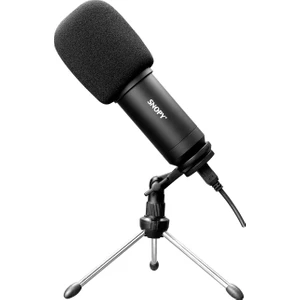 SN-11P Siyah Profesyonel Vlogging Mikrofon Seti