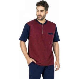 Pierre Cardin 5449 3 Lü Kısa Kol Erkek Pijama Takımı