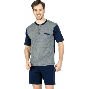 Pierre Cardin 5449 3 Lü Kısa Kol Erkek Pijama Takımı