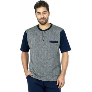 Pierre Cardin 5450 3 Lü Kısa Kol Erkek Pijama Takımı