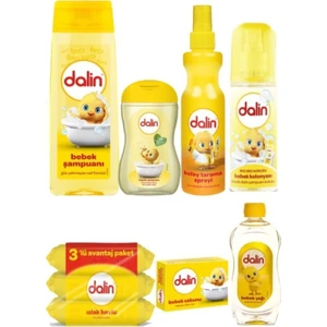  Dalin Bebek Bakım Seti 7 Parça