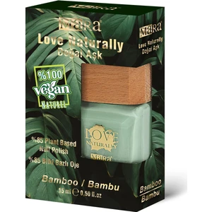 Love Naturally Doğal Vegan Oje 15 ml Bambu Renk %85 Bitkisel Formül
