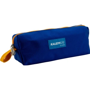 Tim Middle Imperteks Kumaş Tek Bölmeli Kalem Kutusu Mavi