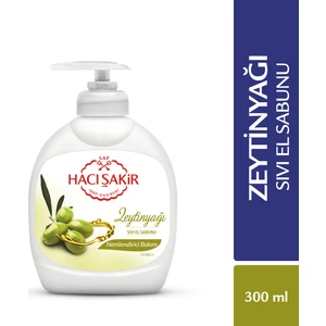 Hacı Şakir Zeytinyağı Nemlendirici Bakım Sıvı El Sabunu 300 ml