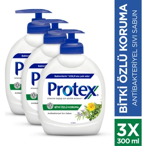 Bitki Özlü Hijyenik Sıvı Sabun 3 X 300 Ml
