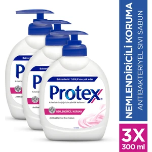 Nemlendiricili Antibakteriyel Sıvı Sabun 3 X 300 Ml