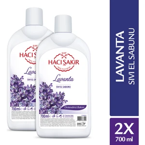 Hacı Şakir Lavanta Dinlendirici Bakım Sıvı El Sabunu 2 x 700 ml