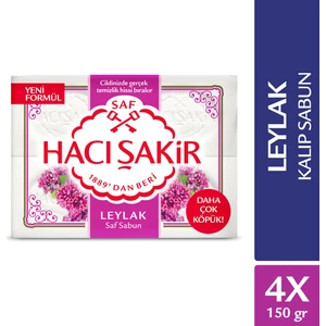 Hacı Şakir Leylak Kalıp Sabun 4x150 gr