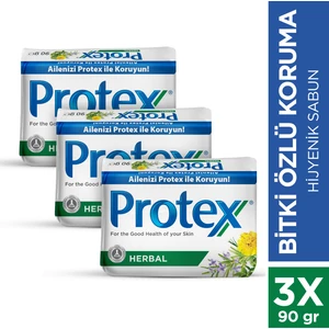Bitki Özlü Koruma Hijyenik Sabun 3 x 90 gr