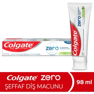 Zero Spearmint Doğal Nane Aroması Şeffaf Diş Macunu 98 ml