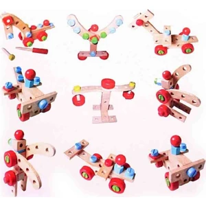 Sam Toys Ahşap Tamir Seti 30 Parça