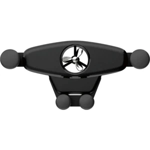 My Black Fanlı Araç Içi Izgara Telefon Tutucu Siyah