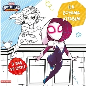 Ilk Boyama Kitabım Ghost-Spider - Marvel Super Hero Adventures - Gökçe Demir