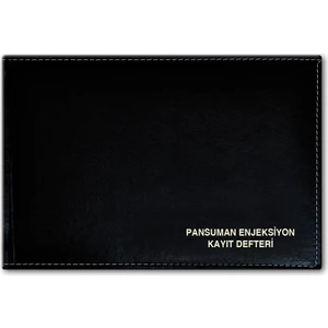 Pansuman Enjeksiyon Kayıt Defteri 100 Yaprak
