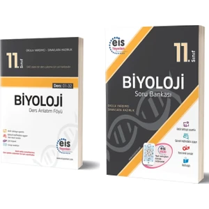 Eis Yayınları 11.Sınıf Biyoloji Ders Anlatım Föyleri ve Soru Bankası