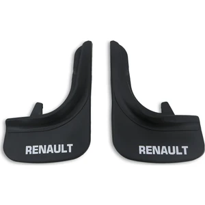 Renault Paçalık Tozluk Çamurluk Seti 2 Parça Renault Yazılı Mat Siyah Tüm Modellere Uyumlu