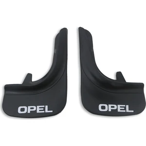 Opel Paçalık Tozluk Çamurluk Seti 2 Parça Opel Yazılı Mat Siyah Tüm Modellere Uyumlu