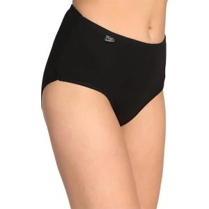 Kadın Siyah Pamuklu Ribana Bato Külot 3'lü Paket