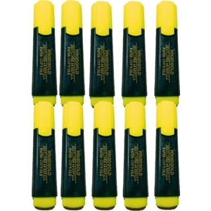 Mikro Gold Fosforlu Kalem Sarı 10'lu