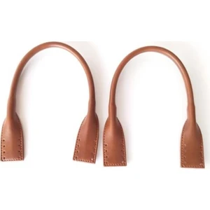 Angel Çanta Aksesuar Suni Deri Pelikan Model Kısa Çanta Sapı Taba