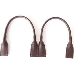 Angel Çanta Aksesuar Suni Deri Pelikan Model Kısa Çanta Sapı Koyu Kahve Renk