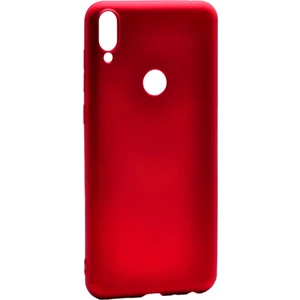 Hesaplı Dünya Asus Zenfone Max Pro M1 Kılıf Mat Renkli Esnek Silikon Kırmızı Renk Prm