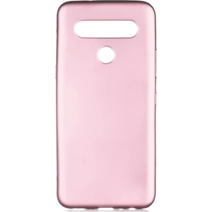 Hesaplı Dünya Lg K61 Kılıf Mat Renkli Esnek Silikon Rosegold Renk Prm