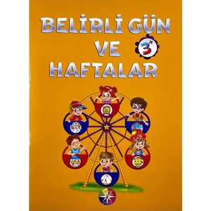 Beyaz Pusula Yayınları +3 Yaş Belirli Gün ve Haftalar Kitabı
