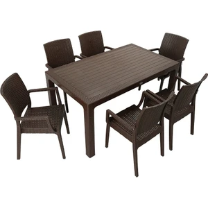 Elit Rattan 90x150 Elit Koltuk Masa Takımı