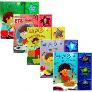 Efe Serisi Eğitici Sesli Kitaplar (5 Kitap)