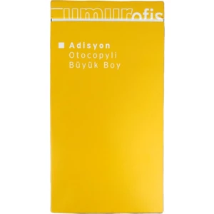 Büyük Boy Otokopili Adisyon 9x17 cm 2 Nüsha 40 Sayfa