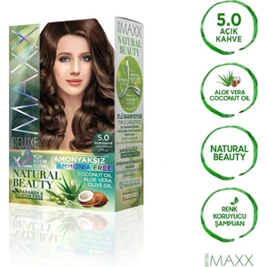 Maxx Deluxe Natural Beauty  5.0  Açık Kahve