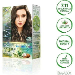 Maxx Deluxe Natural Beauty  7.11 Yoğun Küllü Kumral