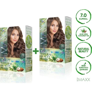 Maxx Deluxe Natural Beauty  7.0  Kumral 2'li Set Boya