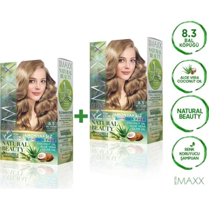 Maxx Deluxe Natural Beauty  8.3  Bal Köpüğü 2'li Set Boya