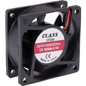 60X60X25 Dc 12V Aksiyel Fan - Class Cf 234