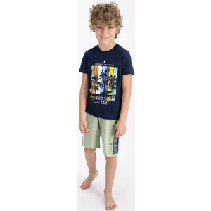 2311 Erkek Çocuk Garson Boy Bermuda Pijama