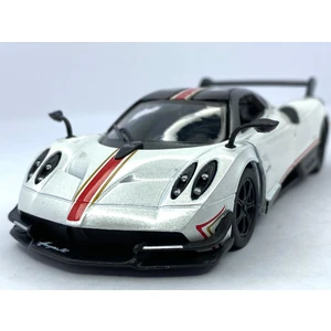 2016 Pagani Huayra Bc (Şeritli) - Çek Bırak 5inch. Lisanslı Model Araba, Oyuncak Araba 1:38