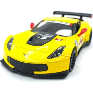 2016 Corvette C7.r Çek Bırak 5inch. Lisanslı Model Araba , Oyuncak Araba 1:36