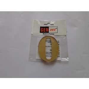 7 cm Altın Sarı No:0