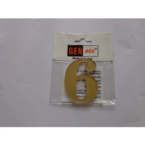 7 cm Altın Sarı No:6