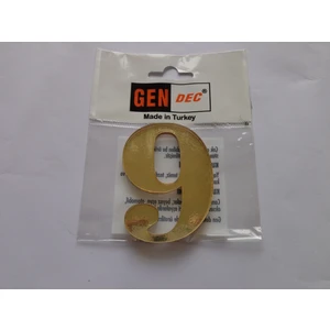 7 cm Altın Sarı No:9