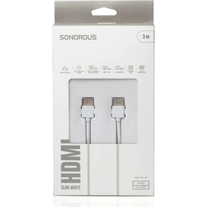 HDMI Slim Beyaz Kablo - 1.5m