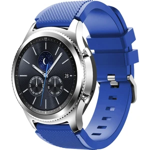 Huawei Watch 20MM Krd2 Frontier Silikon Kordon  Mavi