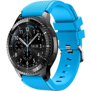 Huawei Watch 20MM Krd2 Frontier Silikon Kordon  Açık Mavi