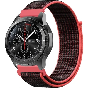 Huawei Watch 22MM Krd3 Hasır Kordon Kardinal