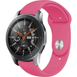 Huawei Watch 22MM KRD19 Classic Silikon Kordon Fuşya