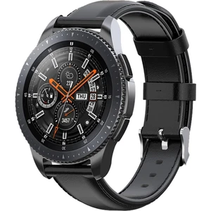 Samsung Watch 20MM KRD10 Deri Kordon  Siyah