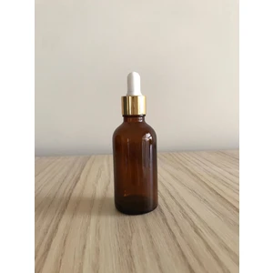 50CC Kahverengi Cam Şişe+Sarı Kapak Beyaz Emzik,ecza Şişesi,medikal Şişe,boş Şişe,50 Adet