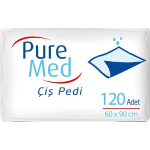 Pure Med Kedi Köpek Çiş Pedi 60 x 90 cm 4X30 120 Adet